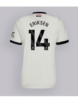 Muži Futbalové oblečenie Manchester United Christian Eriksen #14 2024-25 Krátky Rukáv - Tretina